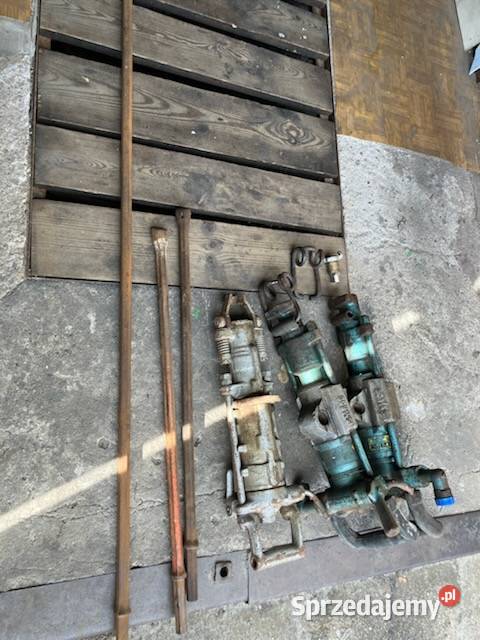 Wiertarko młot pneumatyczny z wiertłem wielkopolskie Poznań sprzedam