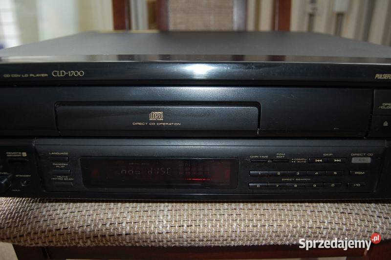 LASER DISC PIONEER CLD 1700 dolnośląskie Legnica sprzedam