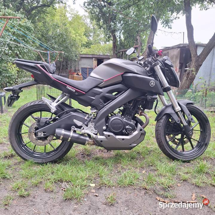 Yamaha MT125 MT 125 STAN OKAZJA 125cm3 Łódź