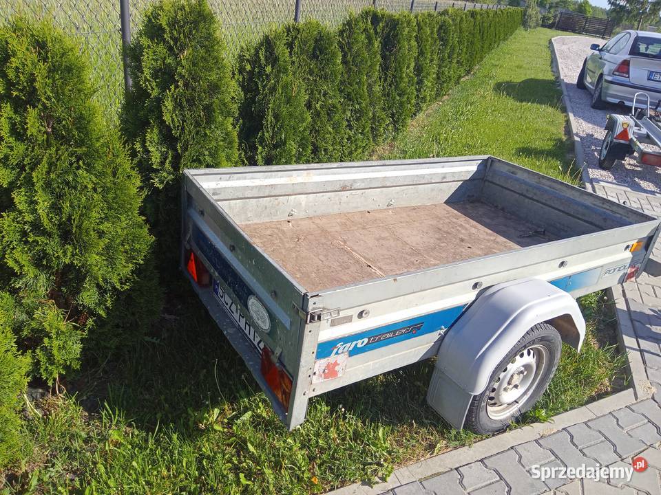 Przyczepka samochodowa lekka kilka dluzyca Paradyż