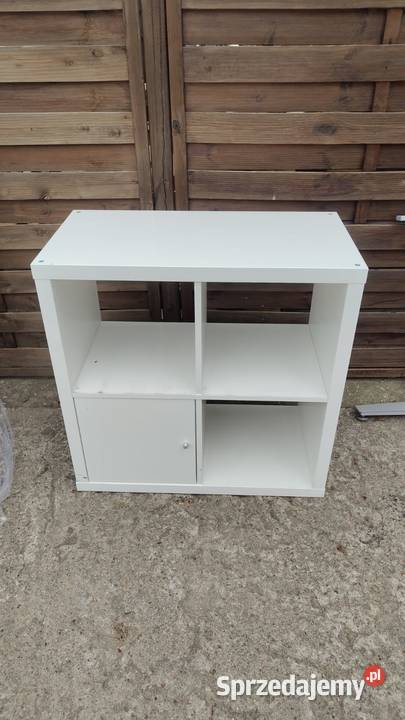 Regał IKEA Kallax biały z drzwiczkami Warszawa sprzedam