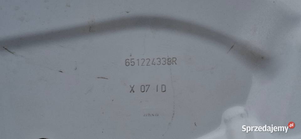 RENAULT TRAFIC IV MASKA POKRYWA SILNIKA ORYGINAŁ Bieleń