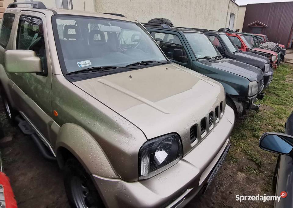 Suzuki Jimny 13i 15d w ofercie wszystkie części Biskupice