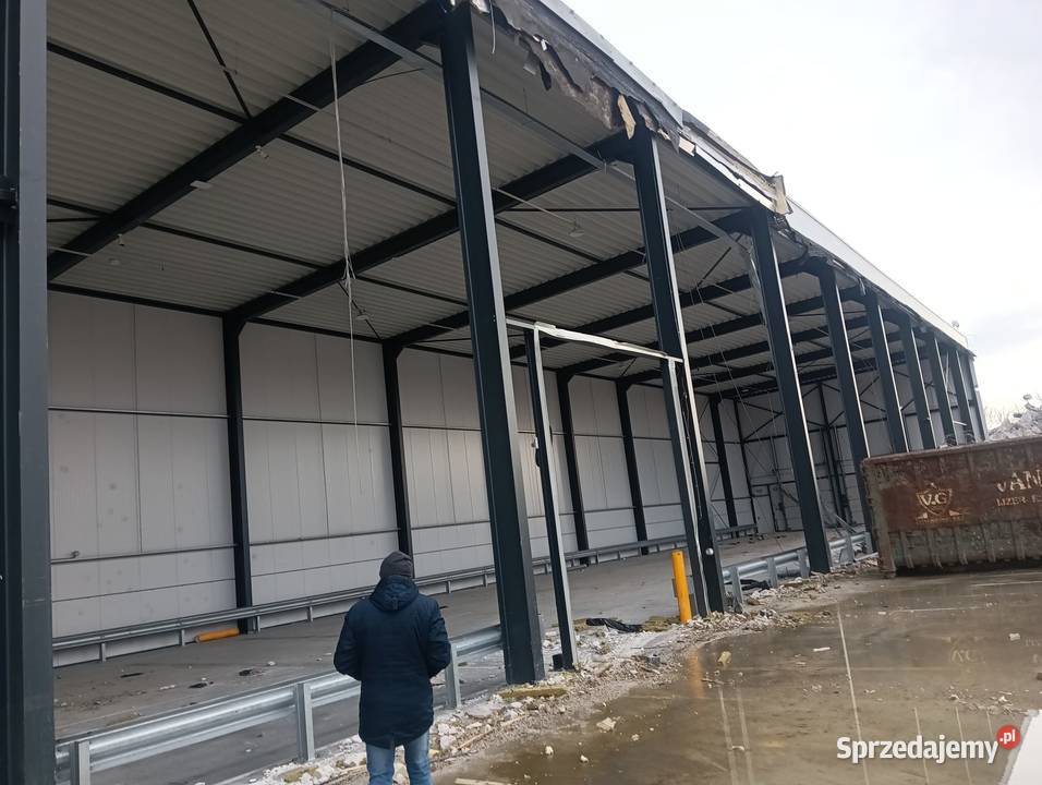 HALA KONSTRUKCJA STALOWA Szczepanek sprzedam