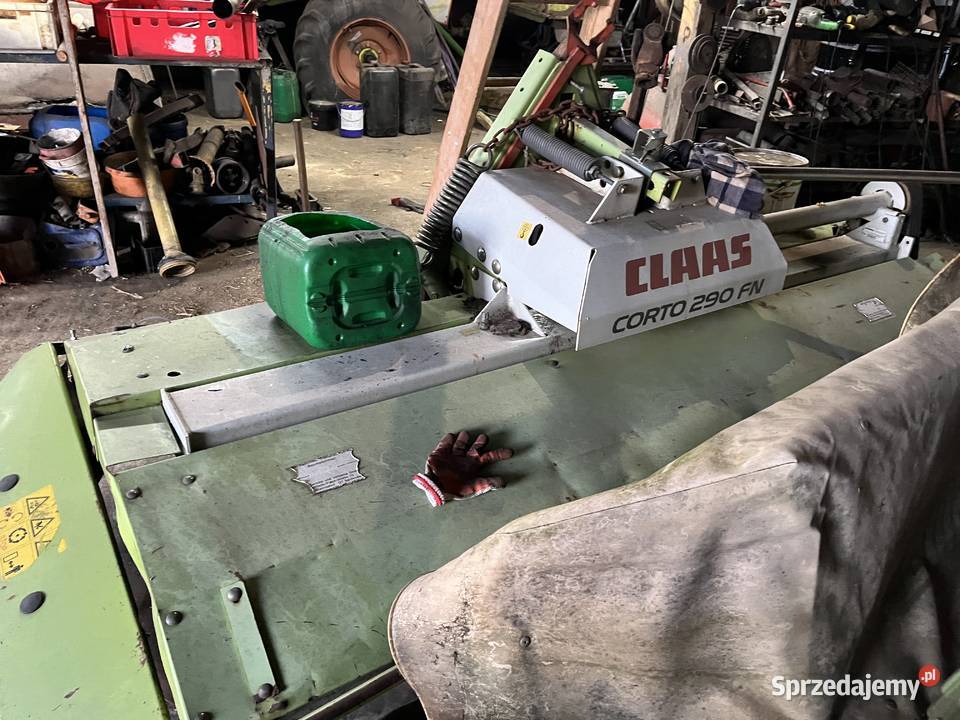 Kosiarka czołowa claas 290 FN nieuszkodzony