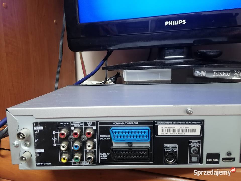 Magnetowid VHS LG V192H HDMI HIFI stereo pilot Częstochowa