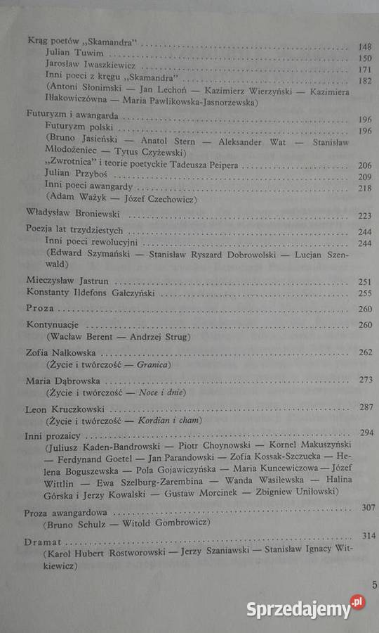 Literatura polska lat19181939 R Matuszewski Gdynia