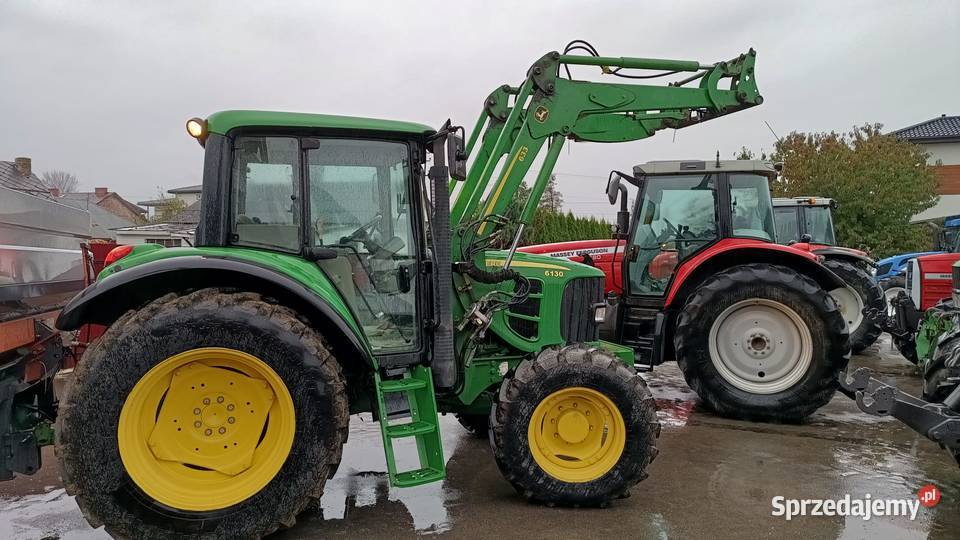 John Deere 6130 z ładowaczem John Deere Ładowacz czołowy Żabno