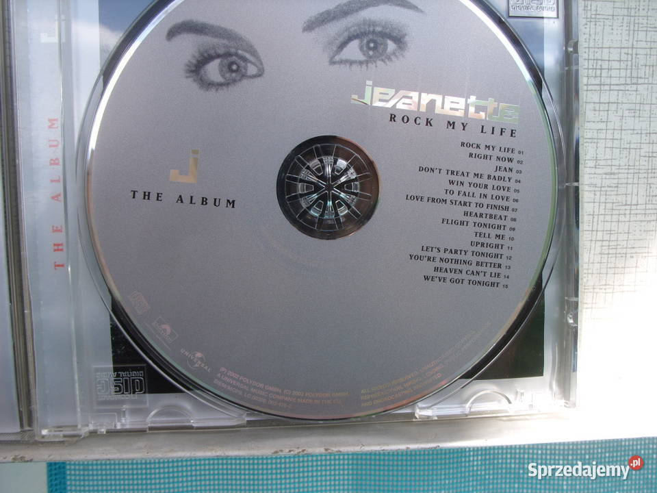 Rock CD JANETTEROCK MY LIFE 2002 Płyty i kasety Wołów
