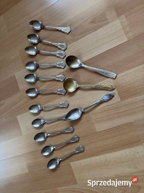 Łyżeczki platerowe posrebrzane różne rozmiary do Częstochowa