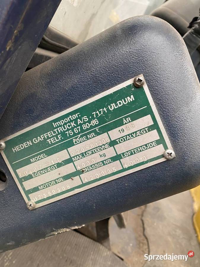 Wózek widłowy komatsu Sośno sprzedam