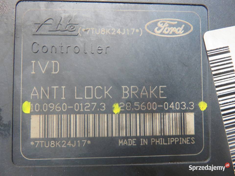 POMPA ABS FORD FOCUS MK2 100960012723 małopolskie