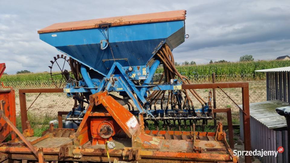 Agregat uprawowo siewny siewnik 3m rabe werk Pniówek sprzedam