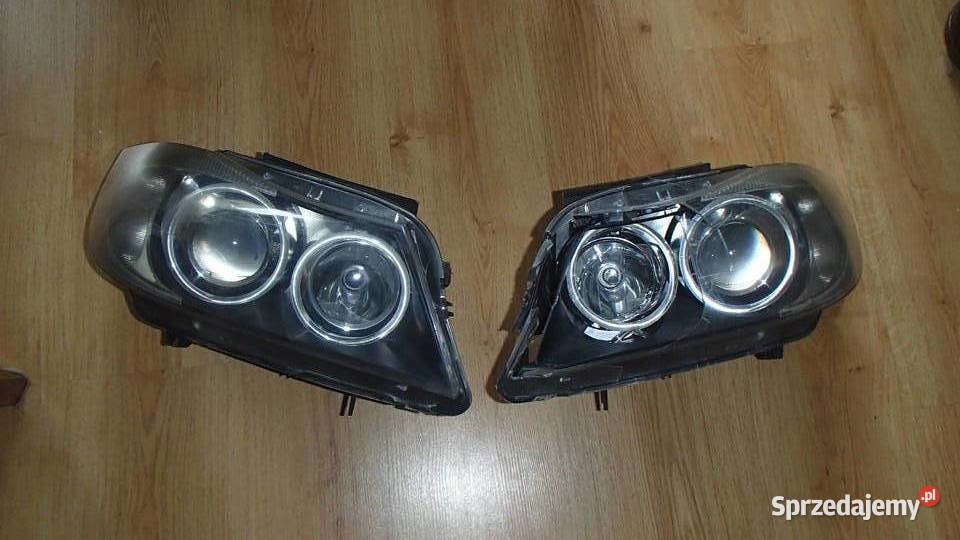 reflektory BMW E90 xenon ringi ZKW śląskie
