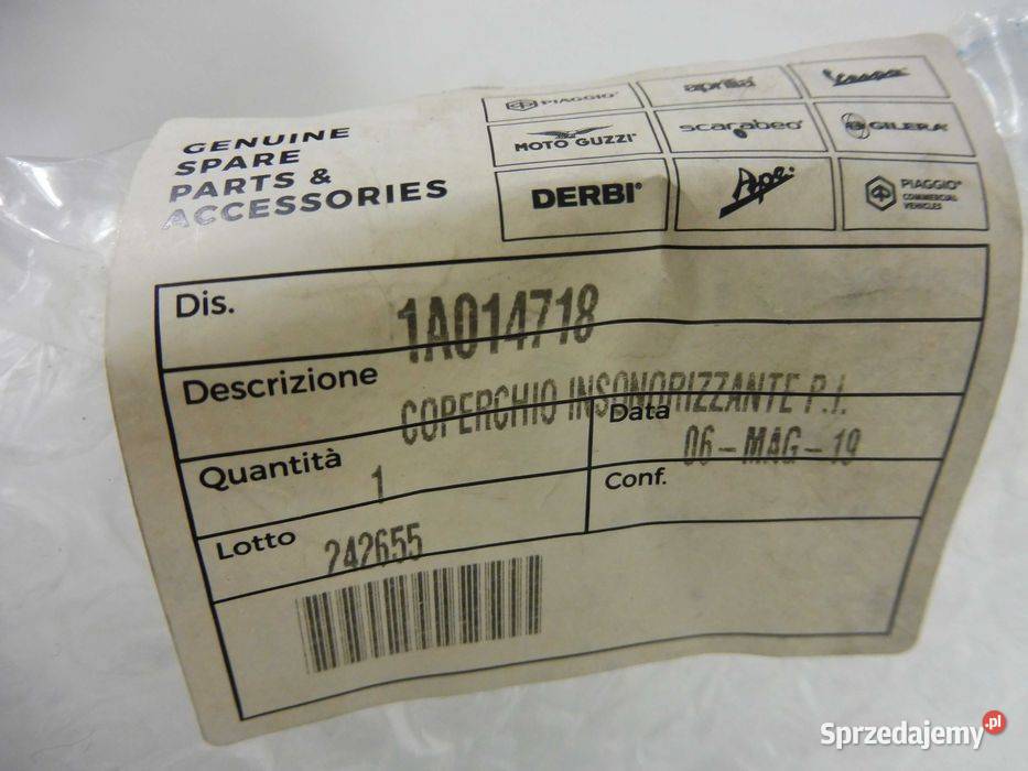 Piaggio MP3 125 300 nowa obudowa osłona silnika Pozostałe wielkopolskie