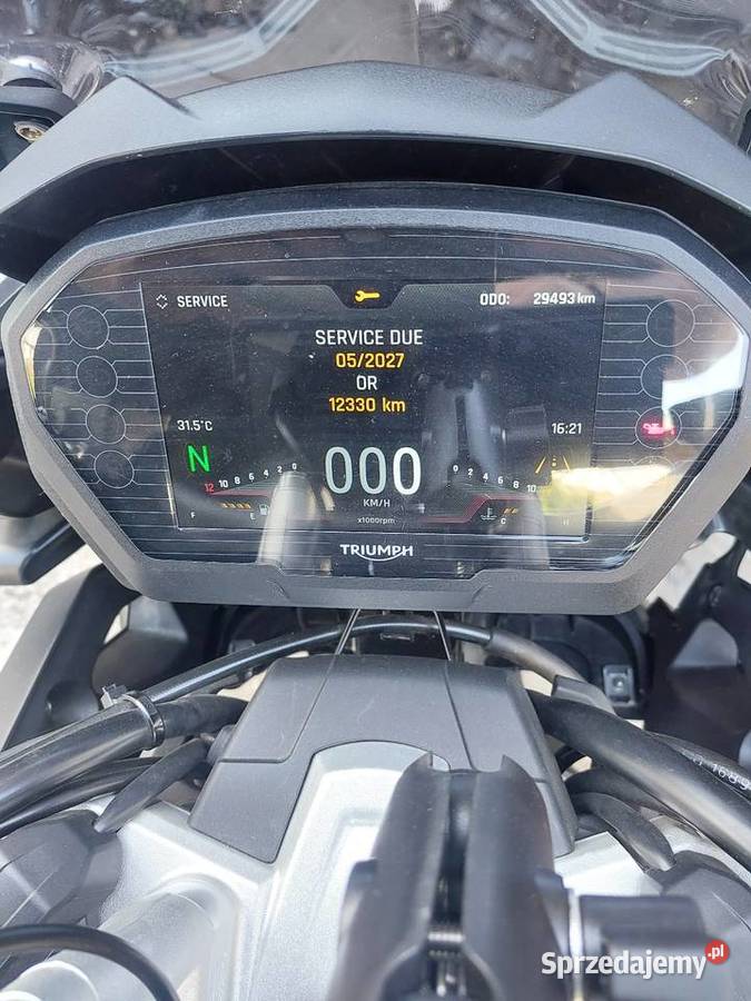 Triumph tiger desert edition 1200 2020 przebieg Siedlce