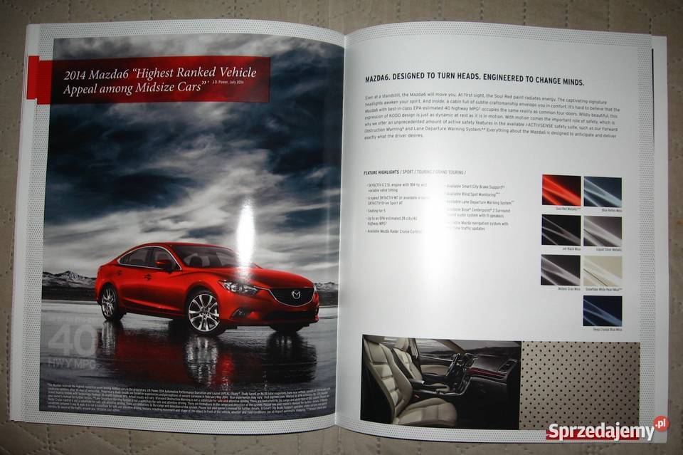 Mazda 20152016 Full Line prospekt katalog Kępice