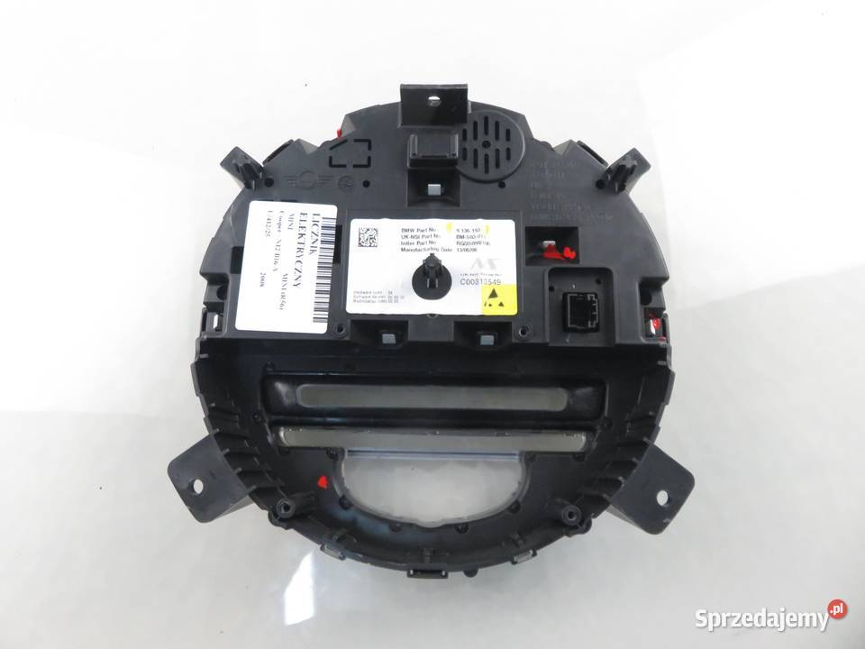 LICZNIK MINI MINI R56 Cooper 120 N12 B16 A osobowe sprzedam