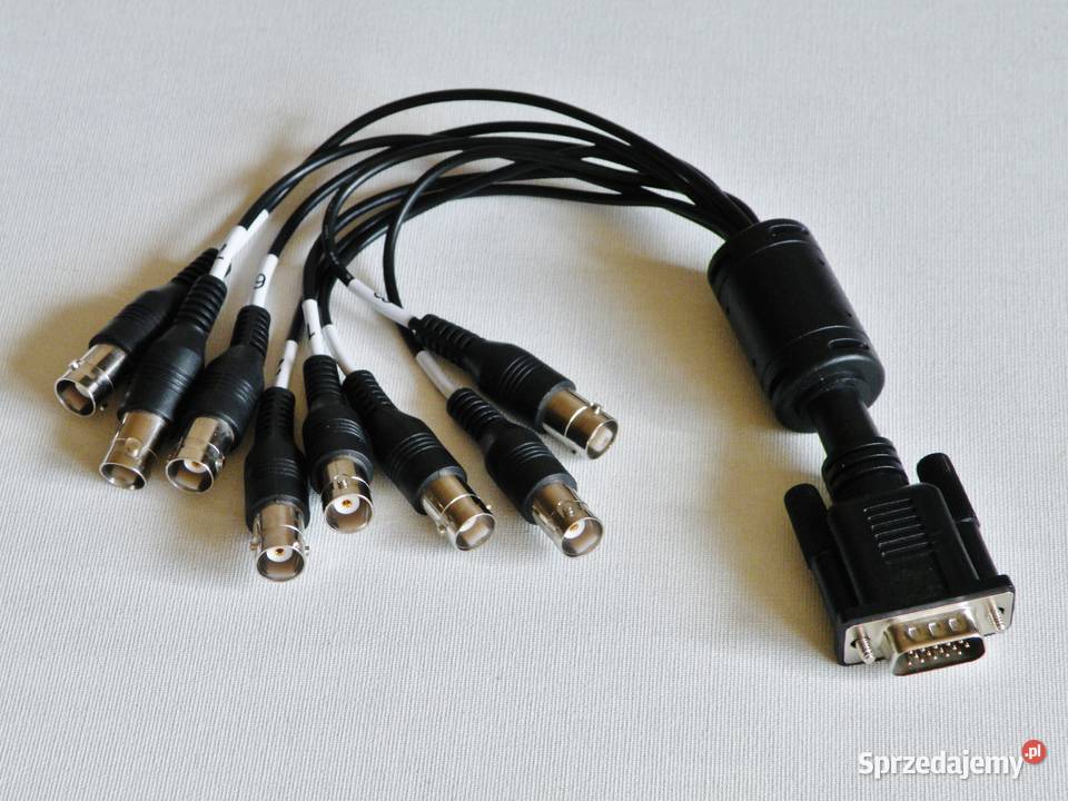 Adapter przejściówka VGA DSUB 15pin męski na 8 x Bydgoszcz
