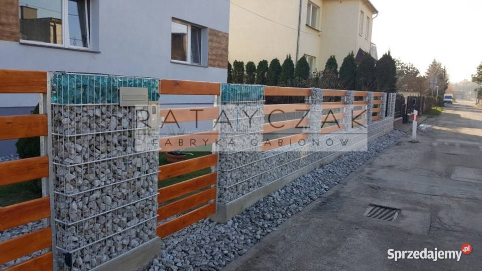 Gabion gabiony Ogrodzenie 220m Frontowe Kosze z kujawsko-pomorskie
