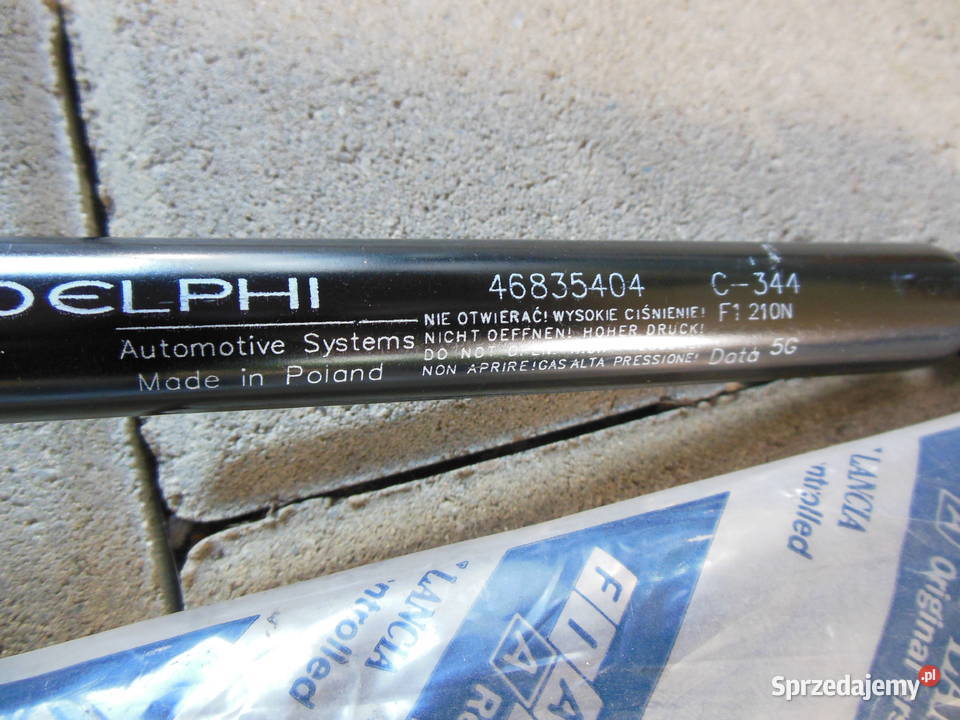 Siłownik klapy CINQUECENTO 46835404 osobowe Kozy