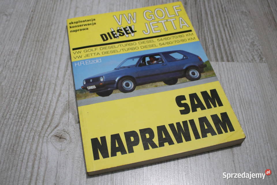 Książka VW Golf Diesel VW Jetta Kultura i Rozrywka Wrocław