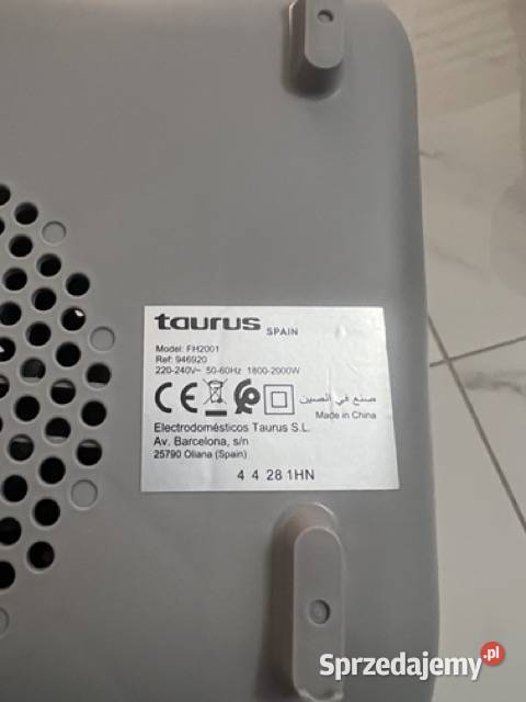 TAURUS TROPICANO szary grzejnik poziomy i Stanisławów