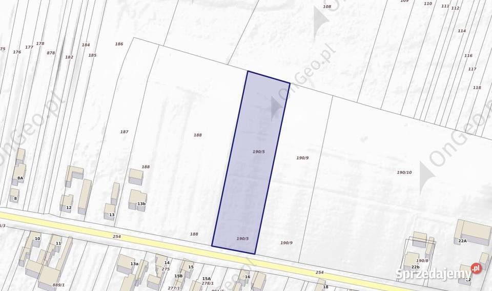 Działka budowlana Oleśnica gm Zagórów 5600m2 z sprzedam