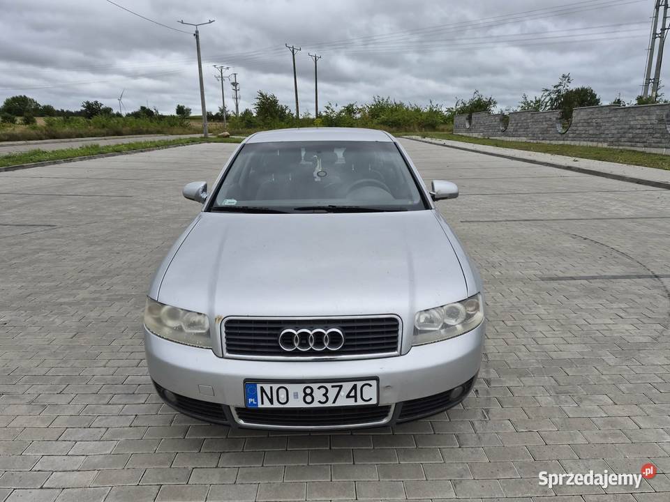 AUDI A4 sprawne na dojazdy 2000r Grajewo sprzedam