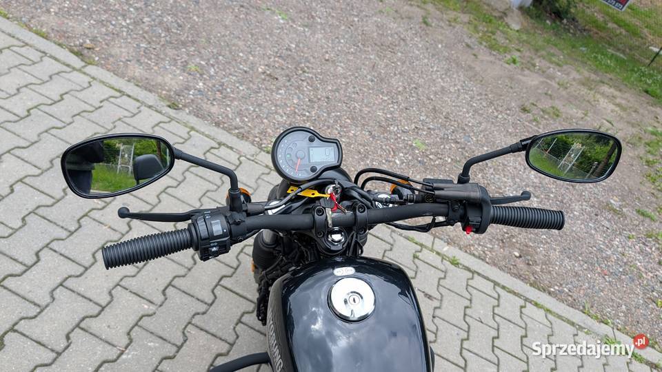 2022 Hyosung gv 125 bobber stan nowy przebieg 13 elektryczny starter Wronki sprzedam