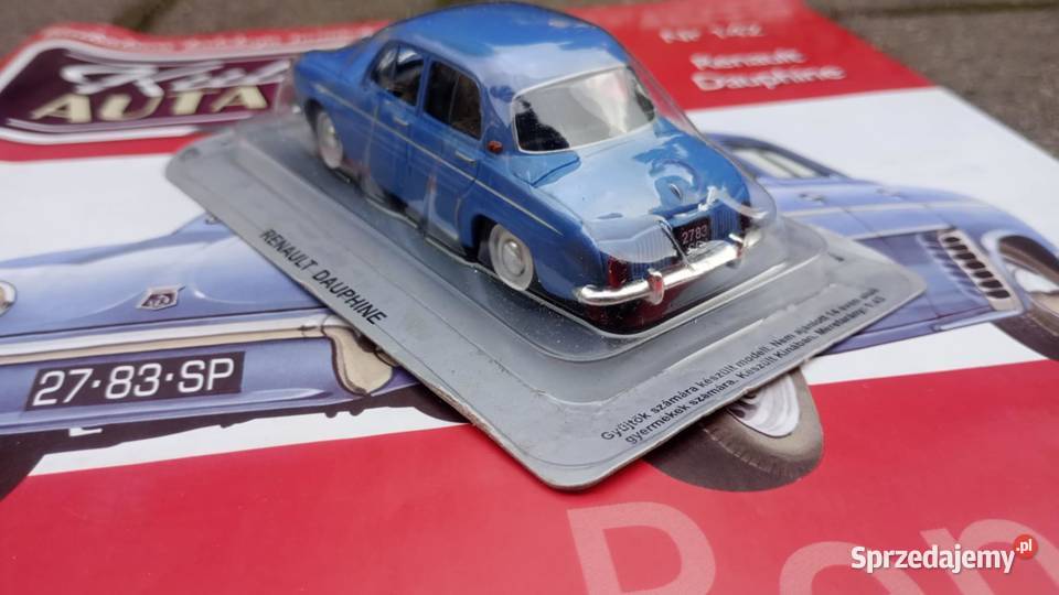 RENAULT DAUPHINE model Deagostini 143 Kultowe Warszawa sprzedam