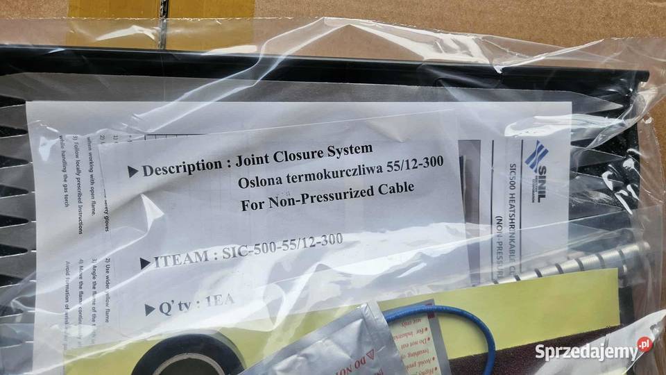 Osłona termokurczliwa XAGA500 7515300 mazowieckie Tarczyn