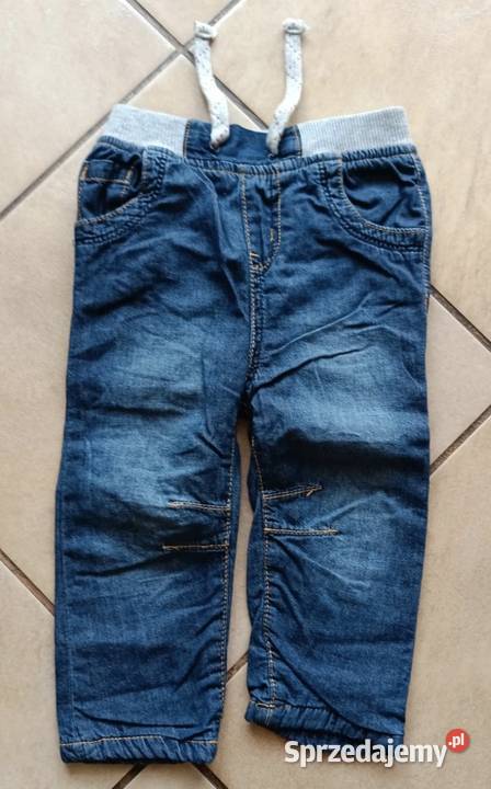 Spodnie chłopięce jeansowe na gumce w pasie Skarżysko-Kamienna