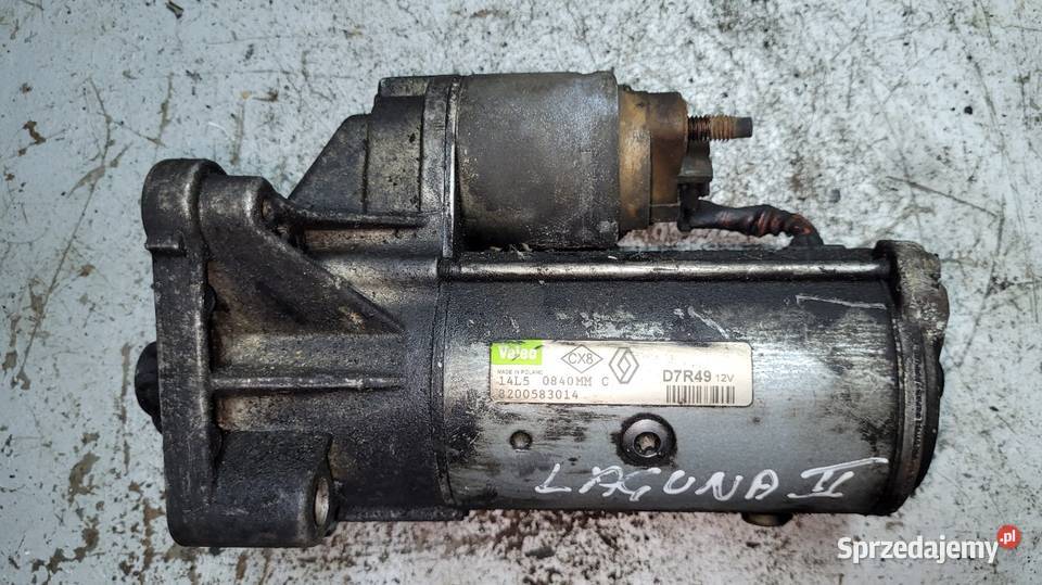 Rozrusznik Renault Laguna II 19 DCI mazowieckie Łagów