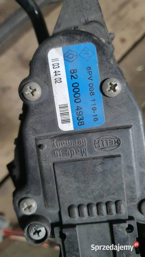 Pedał gazu potencjometr renault vel satis 35V6 śląskie Sosnowiec