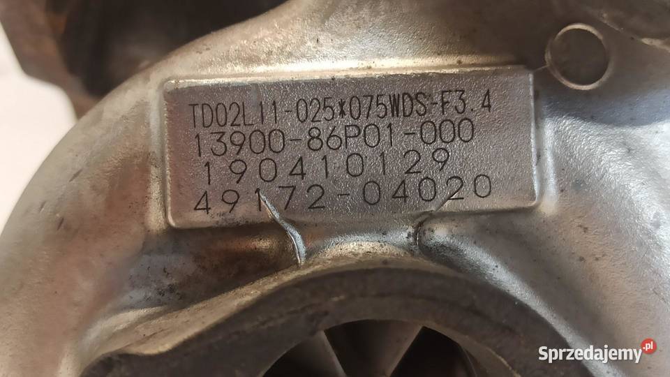 SUZUKI SWIFT MK8 SPORT TURBOSPRĘŻARKA 13900861
