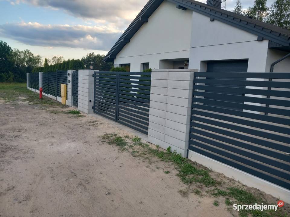 NOWOCZESNE OGRODZENIA BRAMY FURTKI BALUSTRADY Leśnica