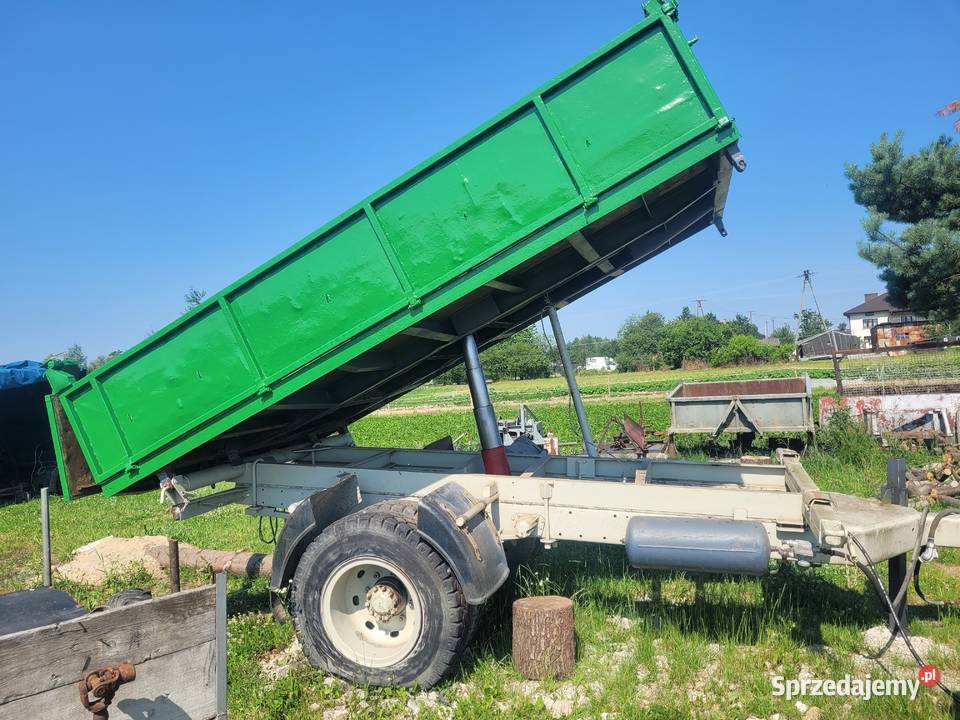 Przyczepa rolnicza Wywotka Kiper 3 strony podkarpackie Jasło