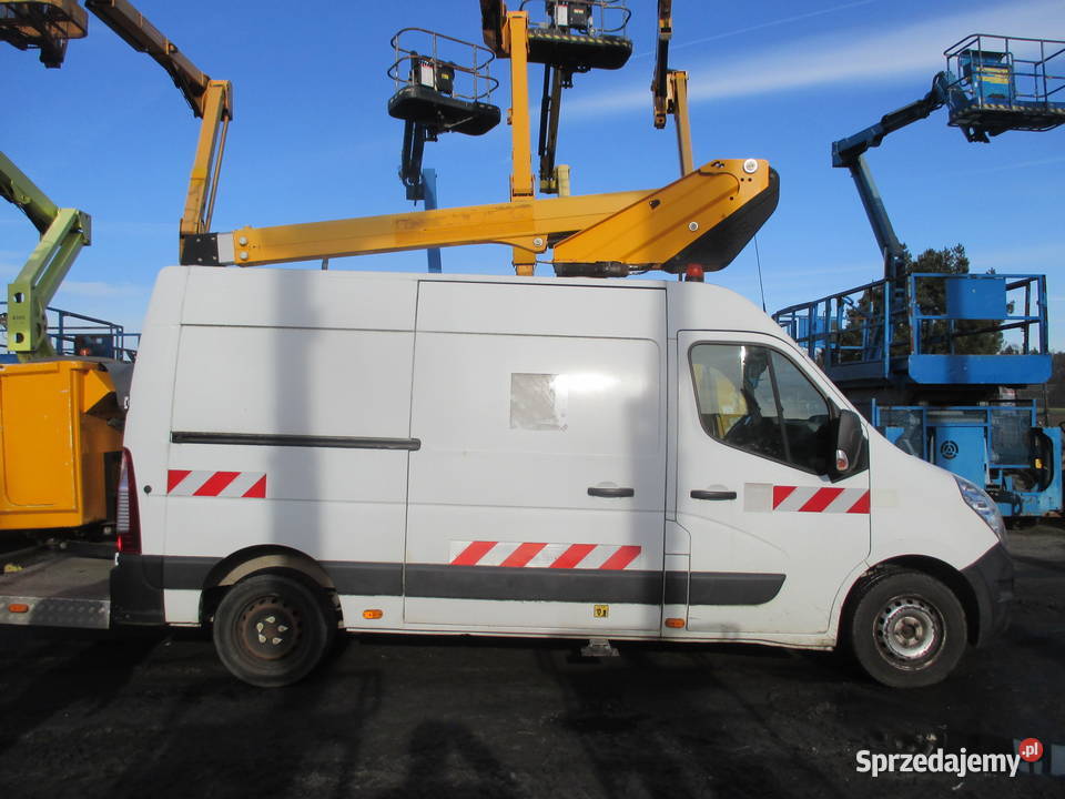 Podnośnik koszowy Klubb K32 na vanie Renault Pleszew sprzedam