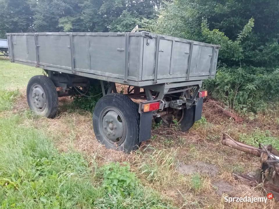 Przyczepa wywrotka nieuszkodzony Niewieścin