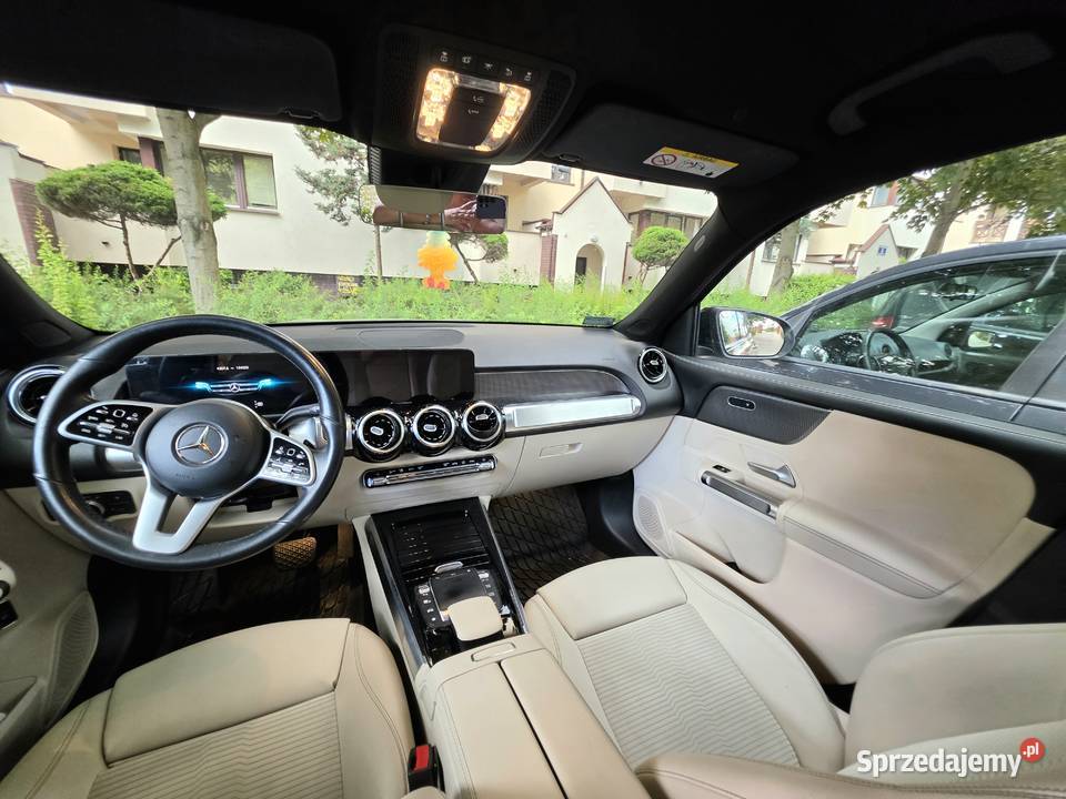 MercedesBenz GLB 200d 8GDCT Progressive z 2021 światła przeciwmgielne Warszawa sprzedam