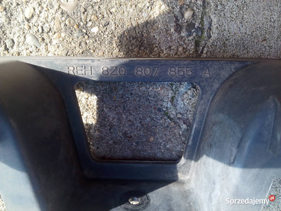 Audi A2 Ślizg zderzaka tył 8Z0807855A Mocowanie Dębica