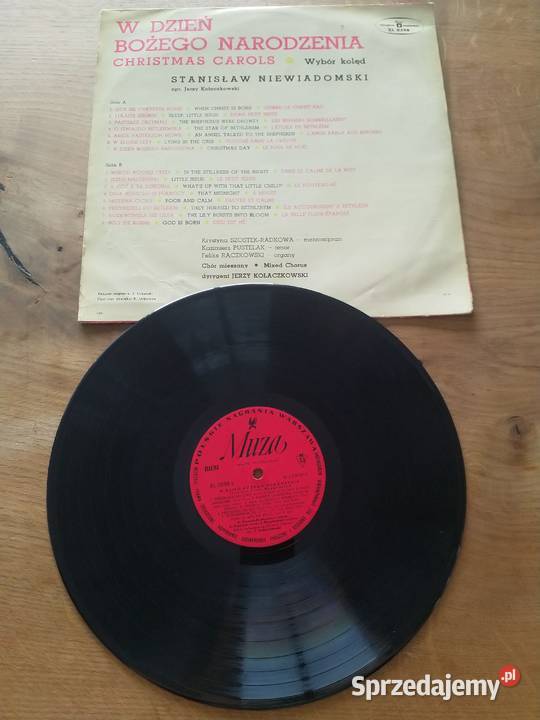 Płyta winylowa W dzień Bożego Narodzenia Gdańsk
