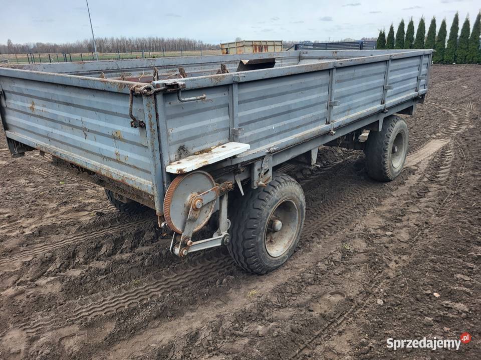 Rozrzutnik obornika dwuosiowy