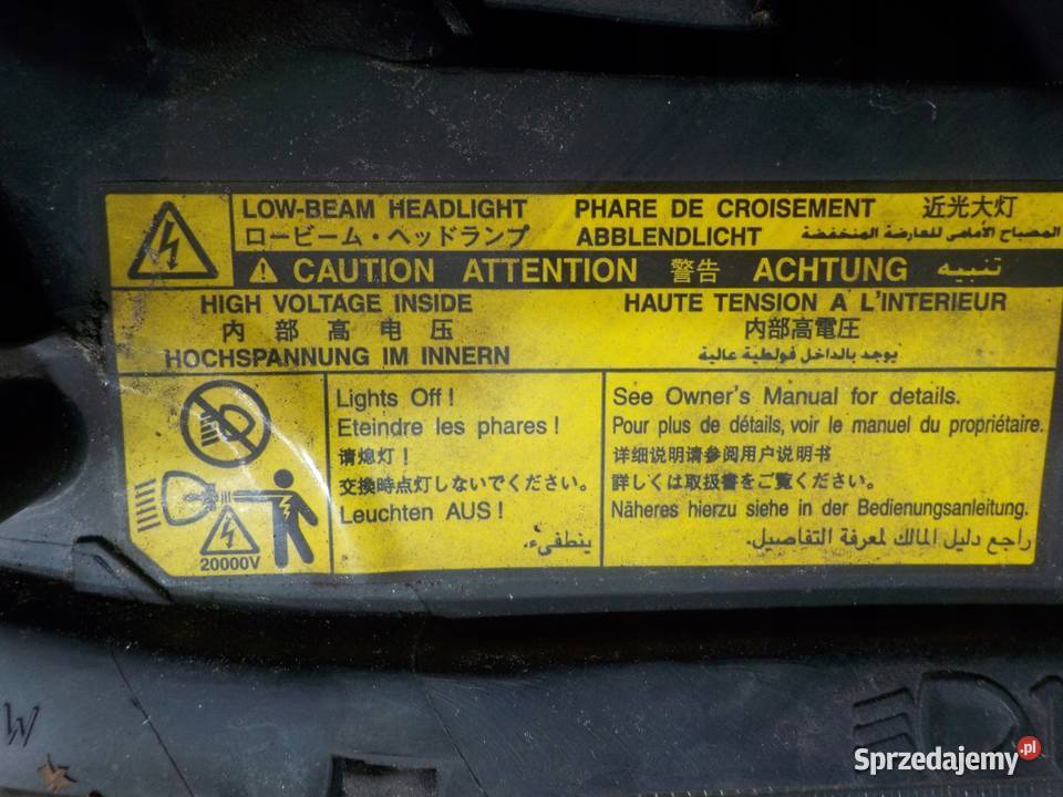 LEXUS RX300 II 30 B 04r XENON lampa prawa przod Suków sprzedam