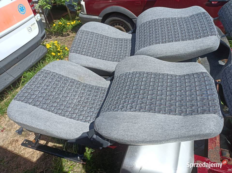 Fotele przód kpl idealne FSO Daewoo truck kombi Pionki
