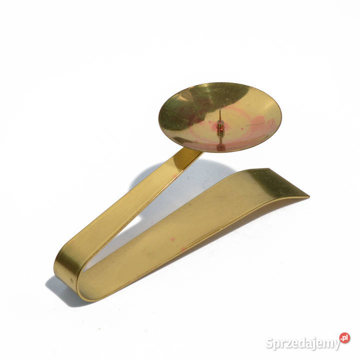 Mosiężny świecznik Belgia lata 70 inny kolor Warszawa