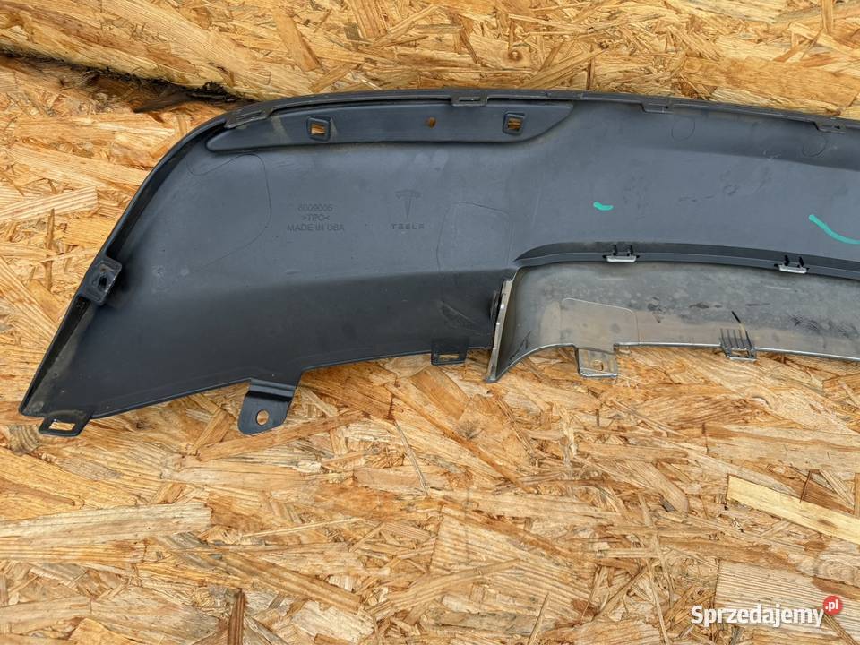Spoiler dyfuzor zderzaka tył tesla S 13 chrom Międzychód