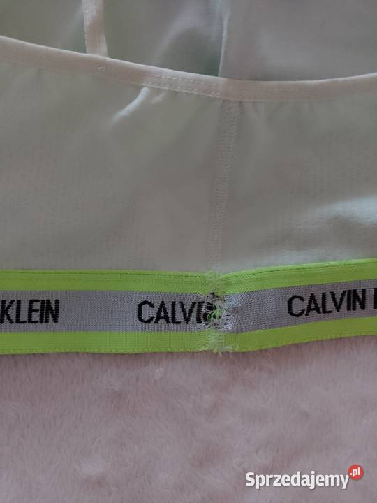 40L Calvin Klein Ekskluzywny top fitness Bez wzoru Kraków