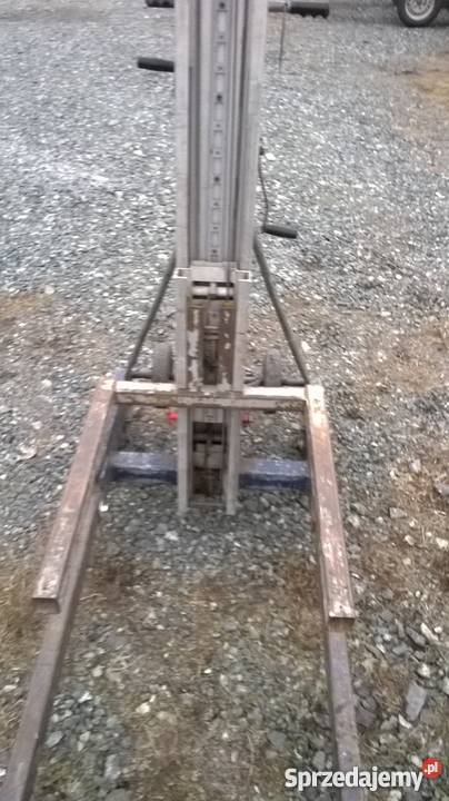 Podnośnik instalatorski BUDOWLANY GENIE SL16 5M Magazynowanie Wolica Pusta